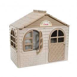 Doloni Detský záhradný domček Svetlohnedý Doloni Detský záhradný domček Svetlohnedý