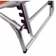 Aga Záhradné polohovacie lehátko GARDEN EXCLUSIVE MC372310O Orange