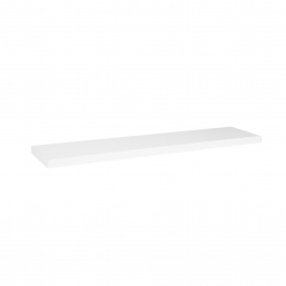Aga Nástenná polica 100x23,5 cm Biela 2DAZ149