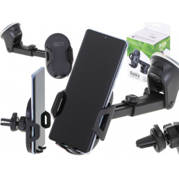 Aga Držiak 2 v 1 do auta pre telefón, navigáciu, palubnú dosku, čelné sklo