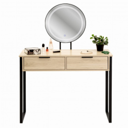Kozmetický toaletný stolík so zrkadlom