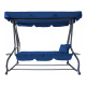Aga Záhradná hojdačka 2v1 GRANDLUX Dark Blue