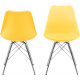 Aga Jedálenská stolička MR2040 Žltá