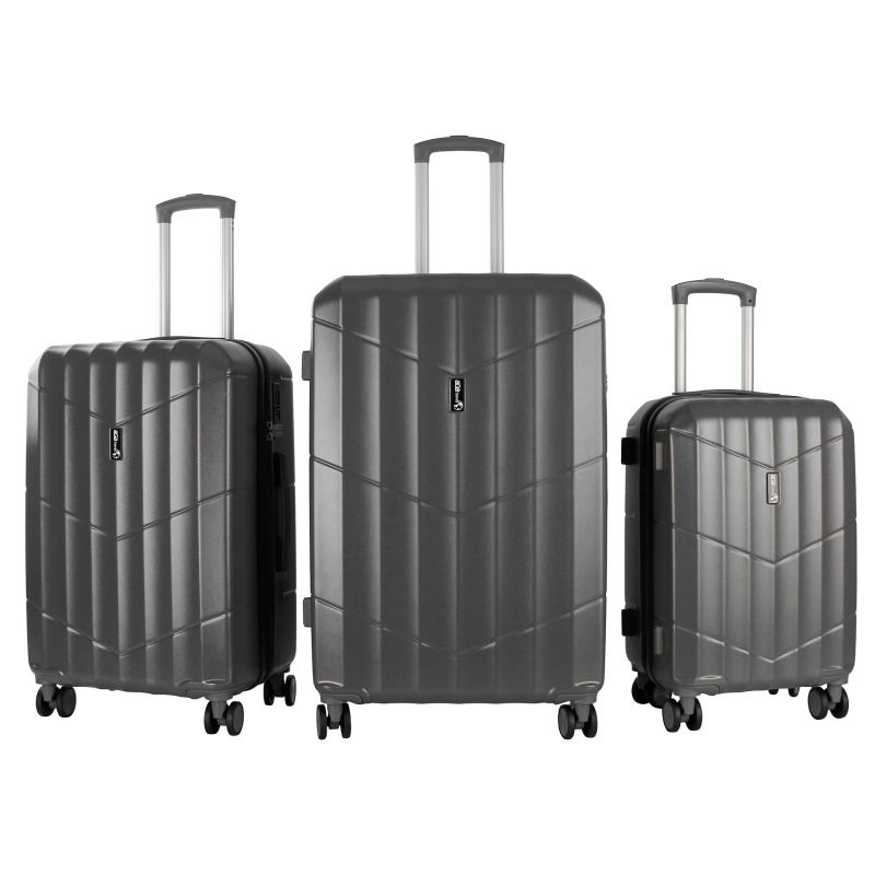 Aga Travel Sada cestovných kufrov MR4669 Sivá