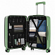Aga Travel Cestovný kufor MR4674 Svetlozelený