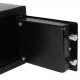 Trezor s mechanickým zámkom 230x170x170mm čierna ISO 8800