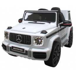 R-Sport Mercedes Elektrické autíčko G63 Biela
