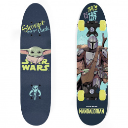 DŘEVĚNÝ SKATEBOARD STAR WARS MANDALORIAN