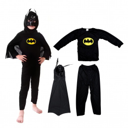 Aga4Kids Detský kostým Batman S 100-110 cm
