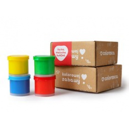 COLORESCA Farby pre batoľatá 4 farby 1+