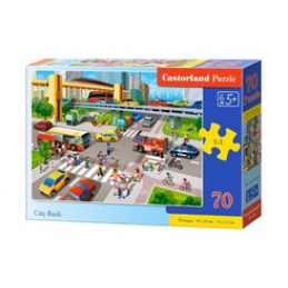 CASTORLAND Puzzle 70 dielikov - City Rush