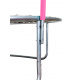 Aga SPORT FIT Trampolína 180 cm Pink + vnútorná ochranná sieť