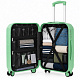 Aga Travel Sada cestovných kufrov MR4669 Zelená