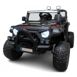 AUTO X16 R-SPORT Čierne Auto na akumulátor EVA KOŽA Pilot Akumulátor lítium-iónový