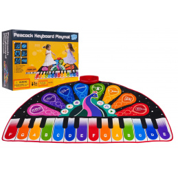 Mata Hudobný Keyboard Hudobný Páv