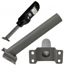 Držiak solárnej pouličnej lampy