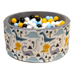 Aga Suchý bazén 90x40 cm s loptičkami 560