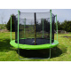 Aga SPORT FIT Trampolína 305 cm Light Green + vnútorná ochranná sieť