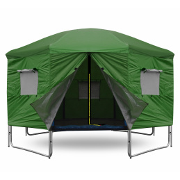 Aga Stan na trampolínu 366 cm (12 ft) Tmavo zelený