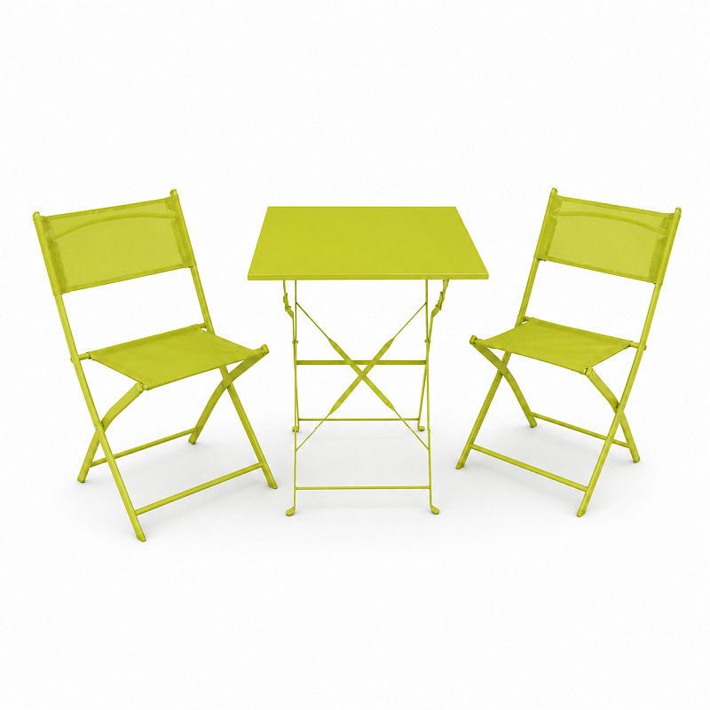 Linder Exclusiv Záhradná súprava BISTRO SET Zelená