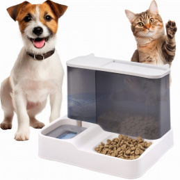 Automatický dávkovač na krmivo a vodu