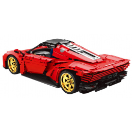 Sada Stavebníc Športové Auto Červené R/C 1958ks.