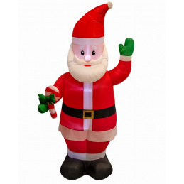 Nafukovací Santa Claus s LED osvetlením - 215 cm Nafukovací Santa Claus s LED osvetlením - 215 cm