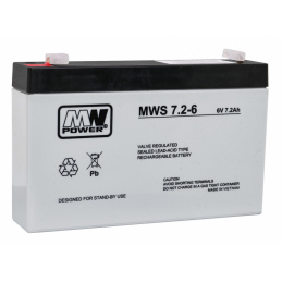 Gélová batéria 6V/7,2Ah Náhradný diel pre detské elektrické vozidlá