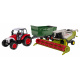Sada Poľnohospodárskych Vozidiel Traktor + Kombajn