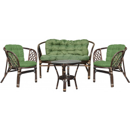 Aga Ratanová zostava BAHAMA Choco Dark Green