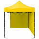 Aga Nožnicový stánok PARTY 3x3m Žltý