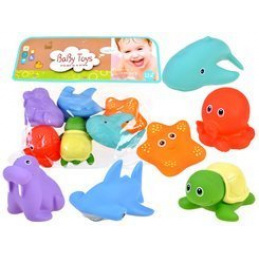 Gumené morské zvieratá sada 6ks A3510