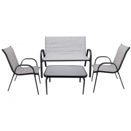 Záhradný nábytok FIESTA - stôl, pohovka, 2 kreslá