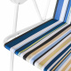 Linder Exclusiv Kreslo PO2600SO Ocean s pruhmi