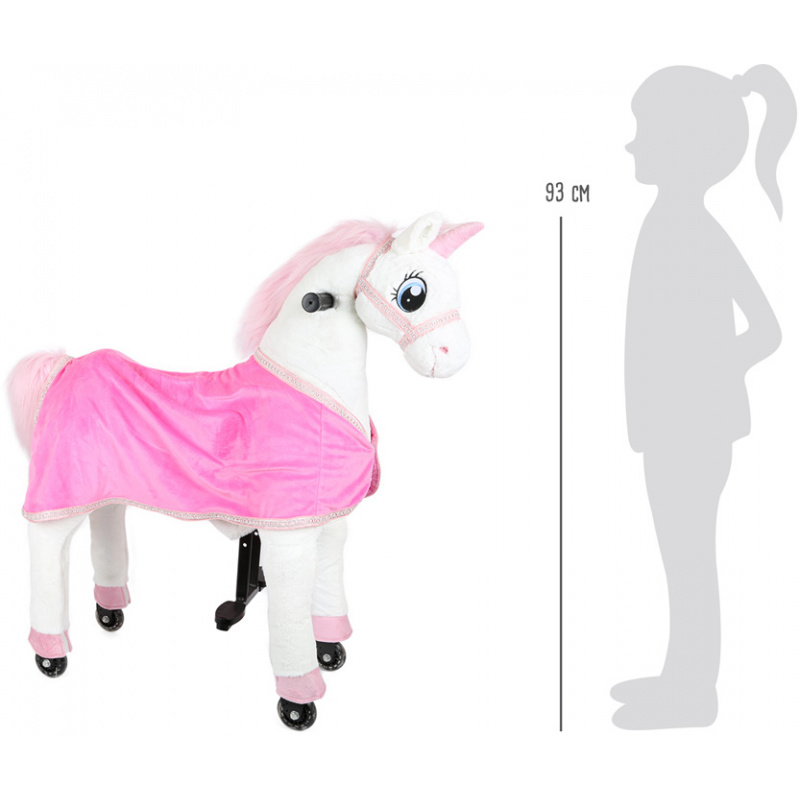 Small Foot Jazdecký kôň jednorožec Unicorn 2DZ146 - II. KVALITA