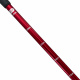 Aga Trekingové palice AntiShock 61–135 cm Červená