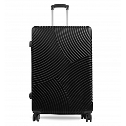 Aga Travel Cestovný kufor 76x50x30 cm CZ093 Čierny