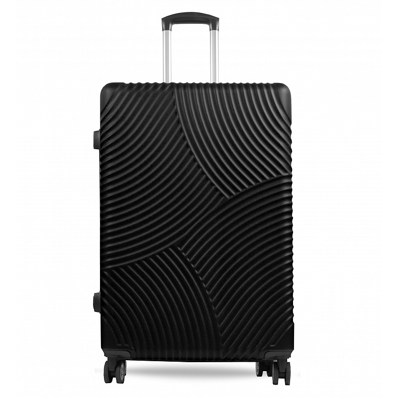 Aga Travel Cestovný kufor 76x50x30 cm CZ093 Čierny