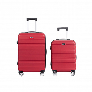 Aga Travel Súprava cestovných kufrov MR4687 Červená