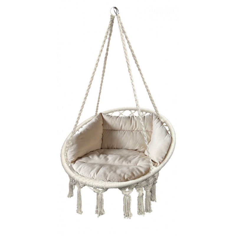 Linder Exclusiv Závesné kreslo MC4397 Béžové