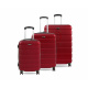 Aga Travel Sada cestovných kufrov MR4650 Červená