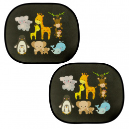 Aga Statická clona proti slnku na okno auta Opice