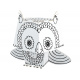 MONUMI 3D Omaľovánky Sova 3+