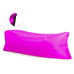 Aga Nafukovací vak LAZY BAG Ružový