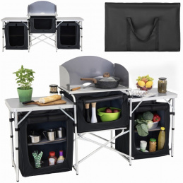 TURISTICKÁ SKRINKA s doskou pod varič