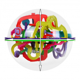 3D guľôčka s bludiskom pre deti 6+ Navigácia guľôčok + 299 fáz + Logická a obratnostná hra