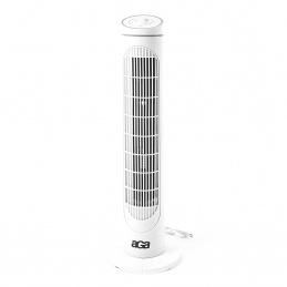 Aga Stĺpový ventilátor 76 cm Biely