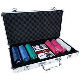 B10F ZESTAW DO POKERA 300 SZT. WALIZKA