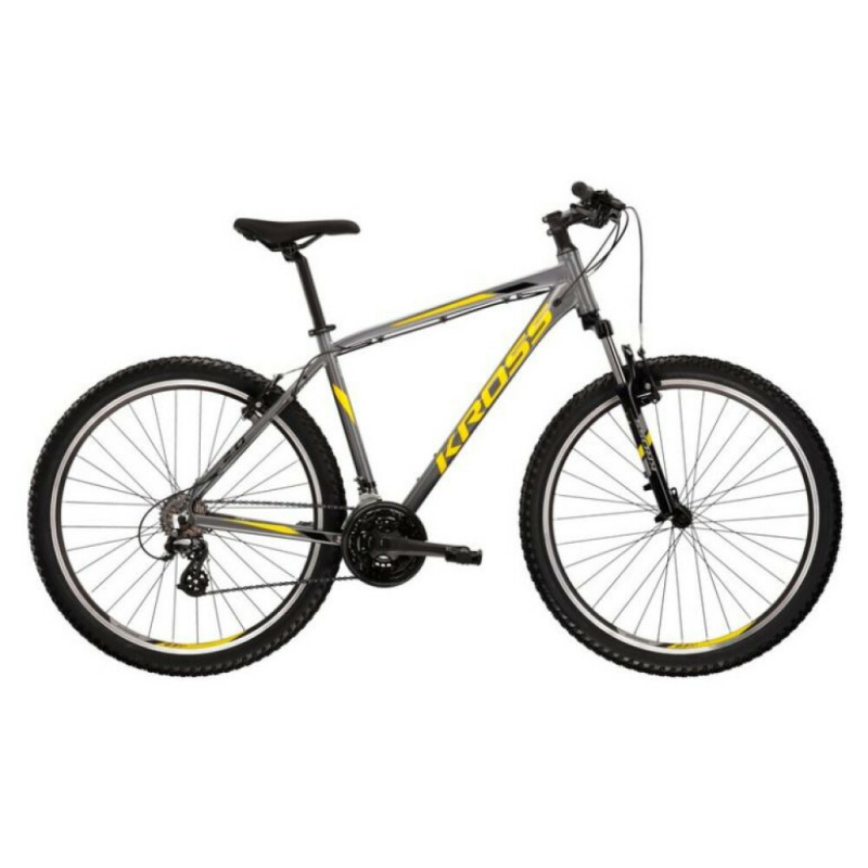 KROSS Pánsky horský bicykel MTB HEXAGON 2.0 27,5" Sivé