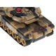 Aga RC Veľký vojnový tank 9995 2.4 GHz piesok